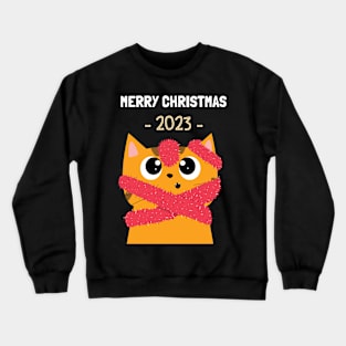 Cat Lover Christmas Crewneck Sweatshirt